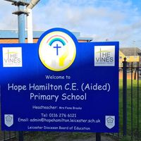 Hope Hamilton Church of England (Aided) Primary School|Schools|Education