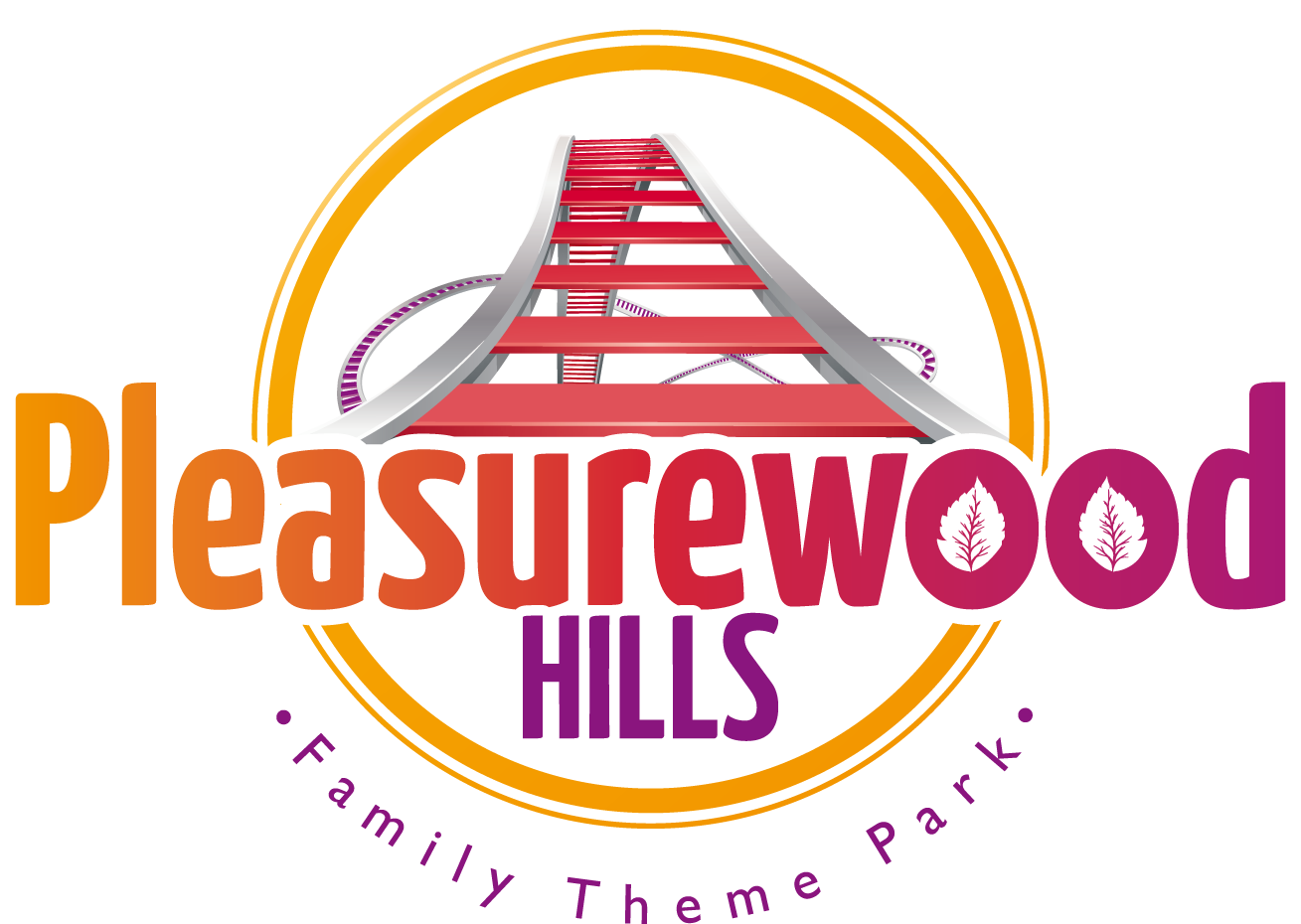 Pleasurewood Hills Family Theme Park Logo