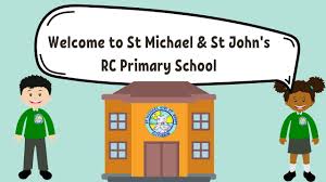 St Michael and St John's RC Primary School. Clitheroe - Logo