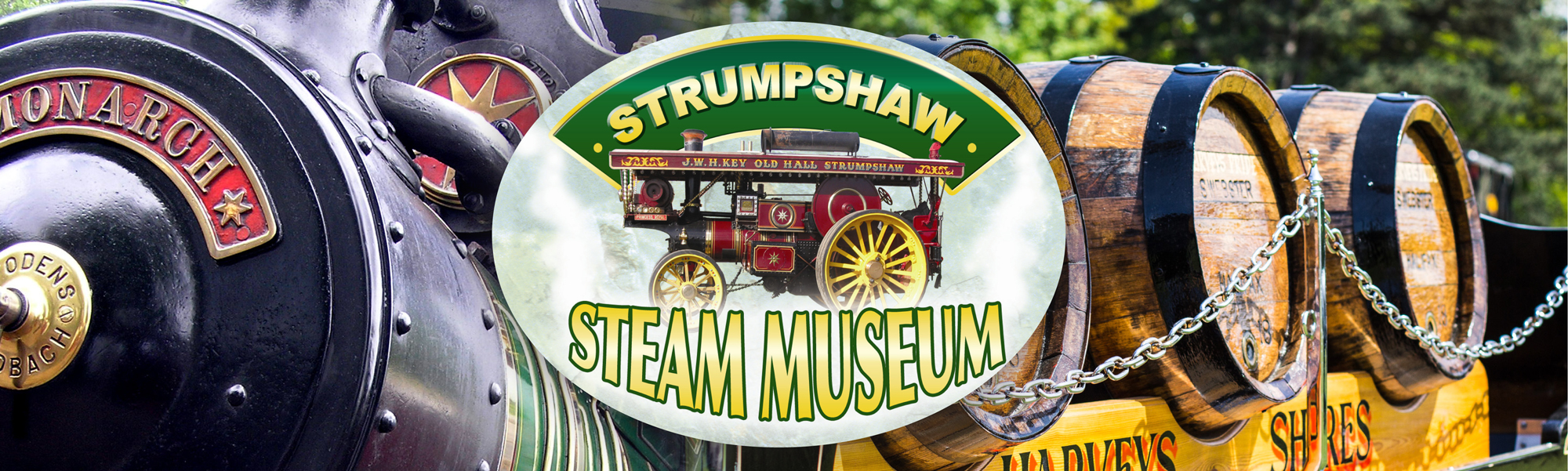 Strumpshaw Hall Steam Museum Logo