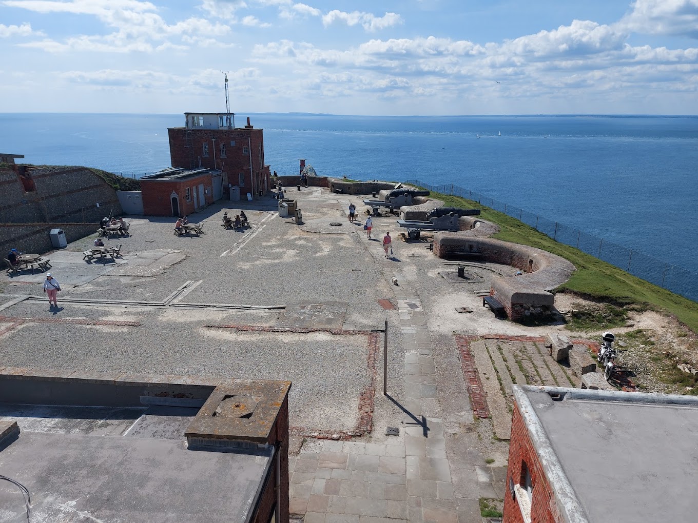 The Needles Old Battery and New Battery Logo